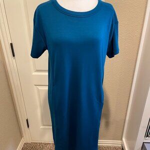 Loft Lou and Grey Signature Soft Crew Neck Pocket Dress